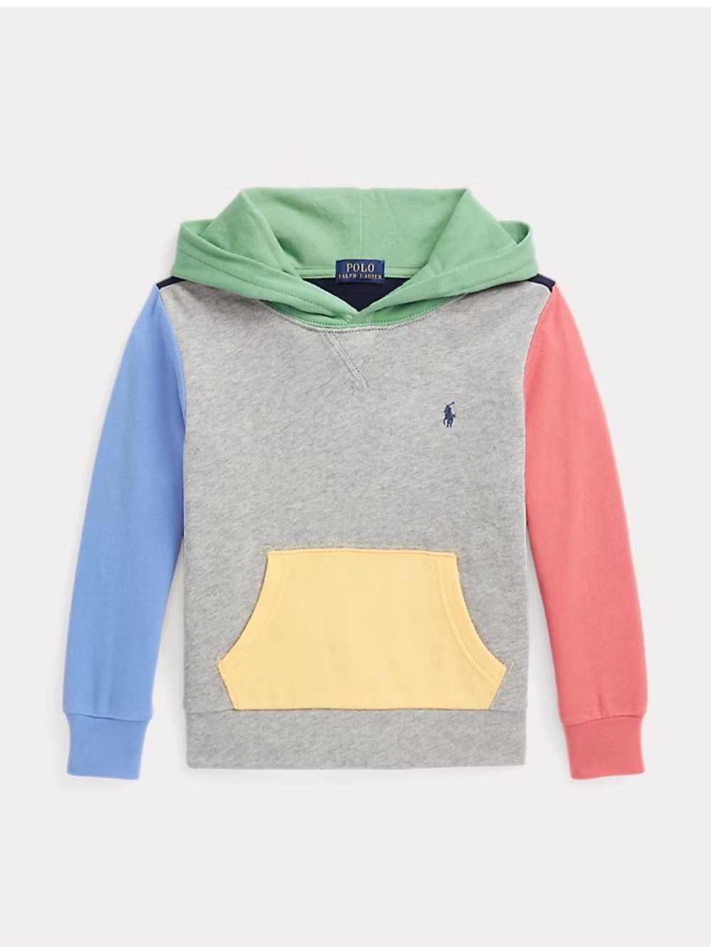 Ralph Lauren color block hoodie size 10-12